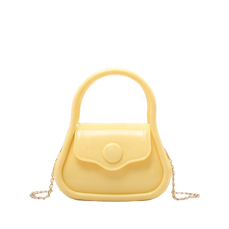 New Silicone Jelly Bag High Quality Pvc Ladies Purses And Handbags Fashion Women Small Shoulder Crossbody Bags